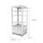 17 in. Black Countertop Display Refrigerator - 3 Cu Ft. CDCU-3C-BK-73391390