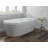 Double Handle Deck Mounted Roman Tub Faucet Trim-49371036