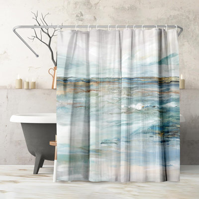 Symone Shower Curtain with Hooks Included