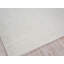 Brunello Modern Handmade Silky Nylon White Area Rug-669387743
