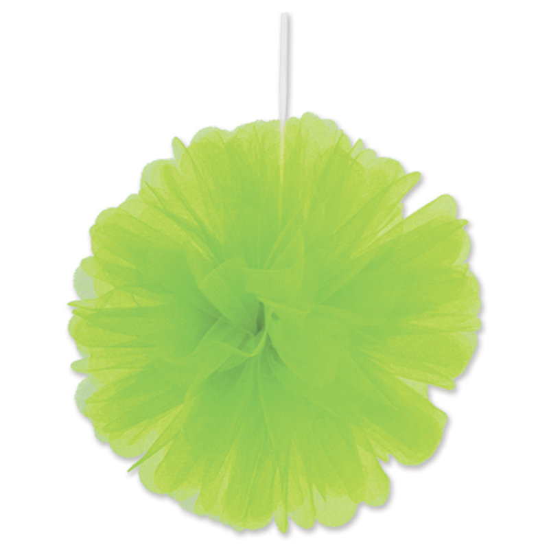 Boules de tulle - 8 po - paquet de 12, Vert lime