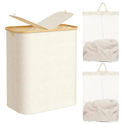 Laundry Hamper Bamboo Laundry Room Organizer