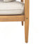 Chaise longue d'extérieur en bois d'acacia Terassi, ensemble de 2