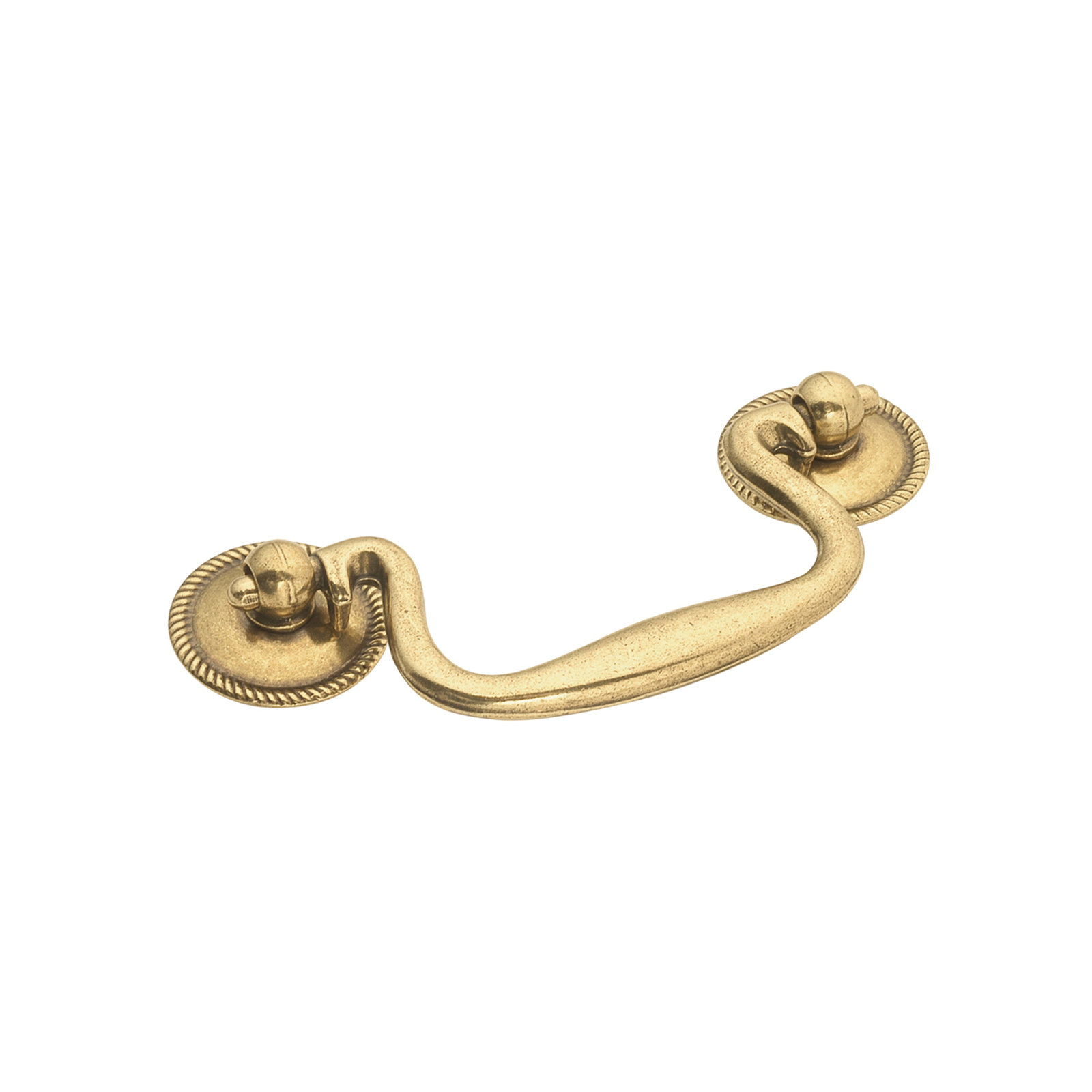 Manor House Collection Drop Bail - 3" Center to Center Cabinet Pull - Traditional Hardware for Drawers & Cabinets