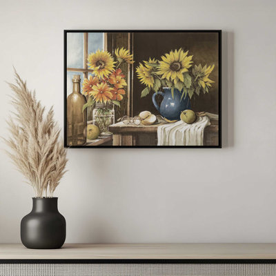 Competing Vases by John Rossini Art Print