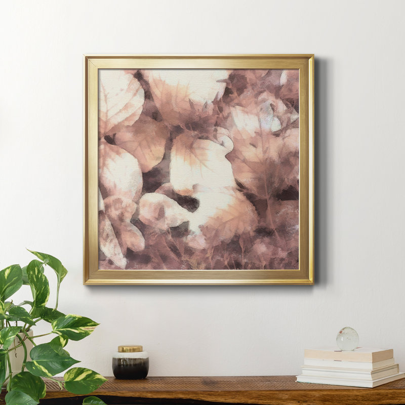 Impression encadrée personnalisée sur mesure «Ocean Cameo IV» - prête à être accrochée, H 34,5 po x l 34,5 po x P 1,5 po