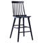 Tabouret Mid-Century moderne en bois massif à hauteur de comptoir Alvie-99057893-99057890