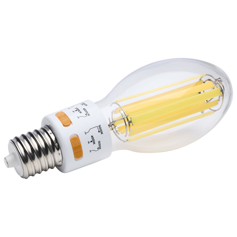 17/20.5/25 Wattage Selectable LED HID Replacement ED28 3000K/4000K/5000K CCT Selectable 120-277 