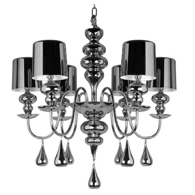 6 - Light Shaded Chandelier