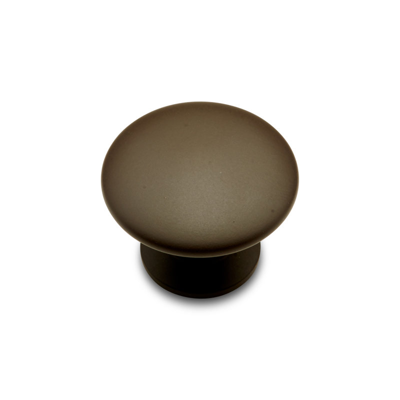 Poignée champignon 1 1/4 po Flat Face CK Series, Bronze huilé