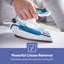 GEEPAS Travel Steam Iron Clothes Dry & Steam Press 1100W