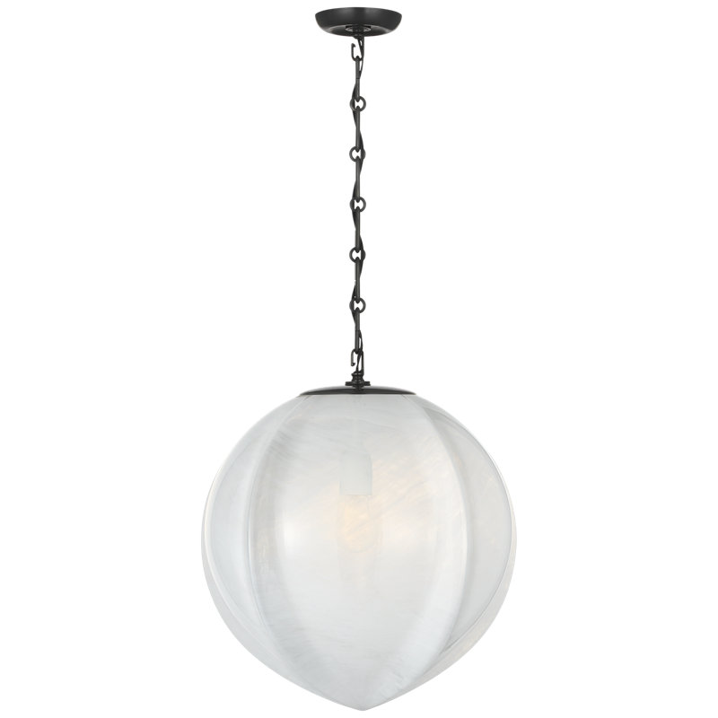 Aerin 1 - Light Pendant, 19.5" H x 17.25" W x 17.25" D, Bronze