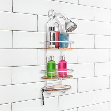 Zenith Small Gray Shower Caddy