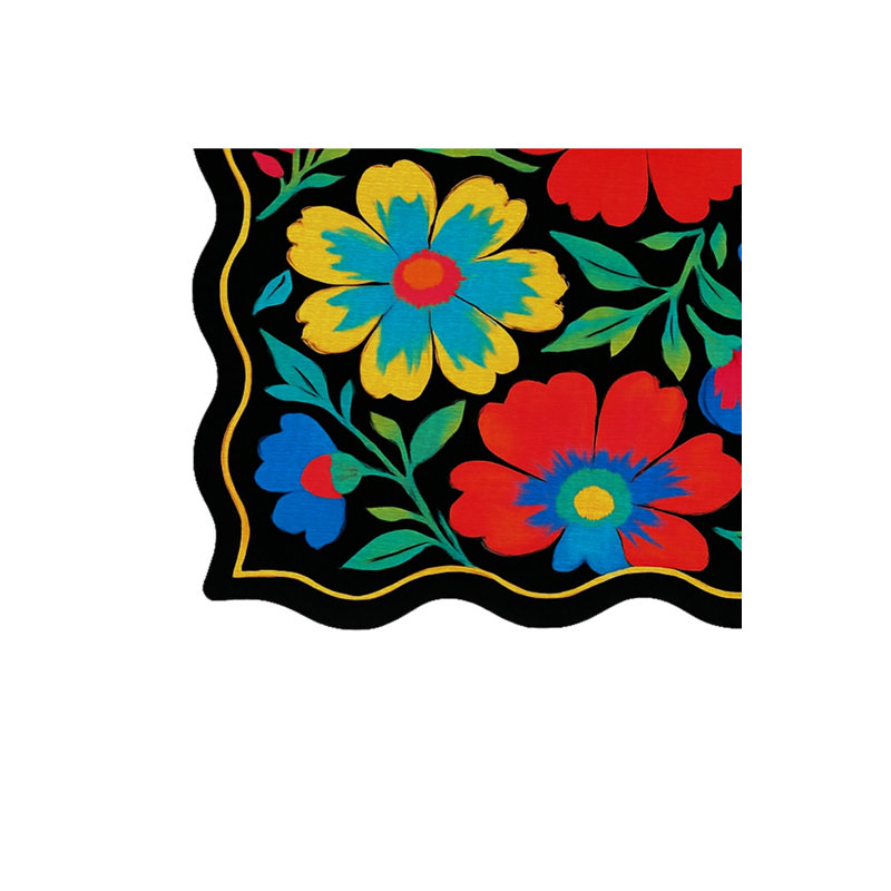 Tapis tissé crème Mosso, 3'3" x 4'11"