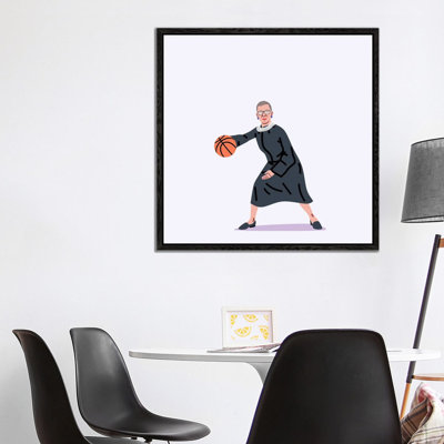 Balling Ruth by Elad Shagrir - Print on Canvas