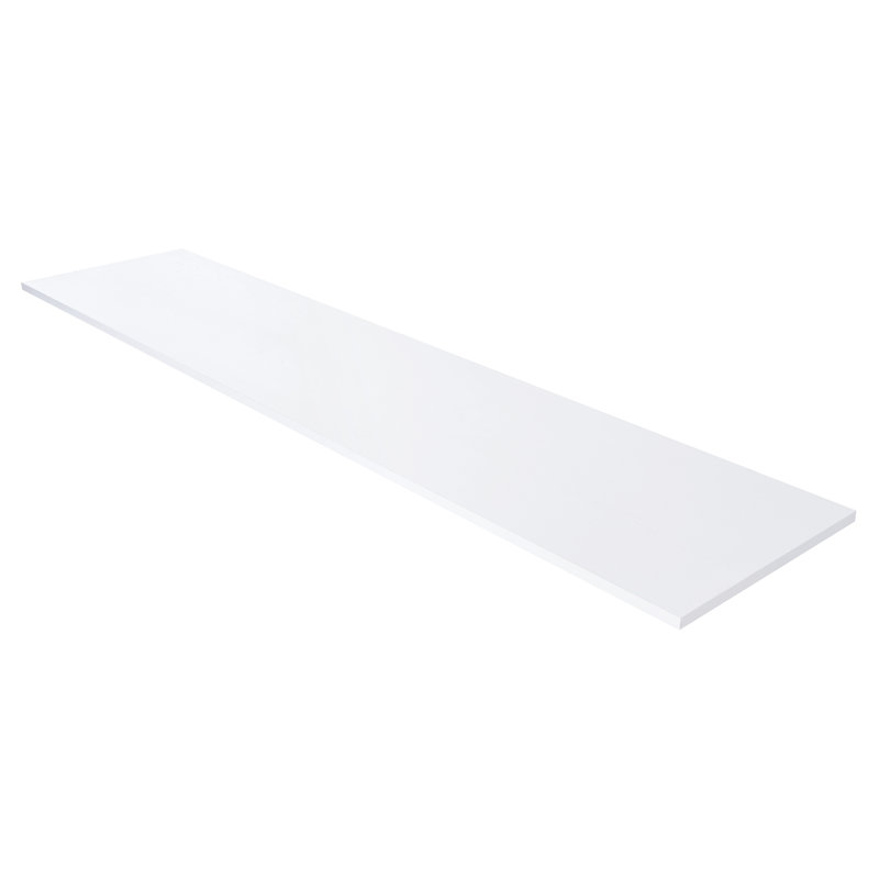 Plateau de meuble-lavabo double 79,13 po Mcpeak, Blanc