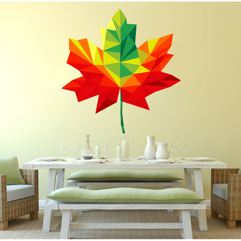 Plants & Flowers Wall Decal, 46" H x 46" W