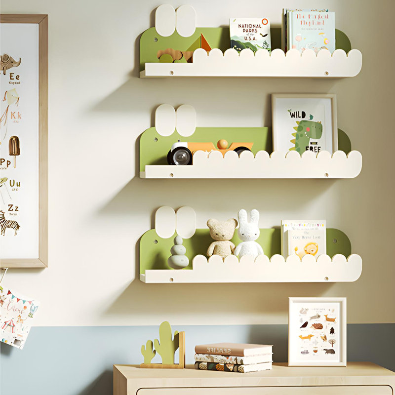 Wall-Mounted Storage & Display Shelf