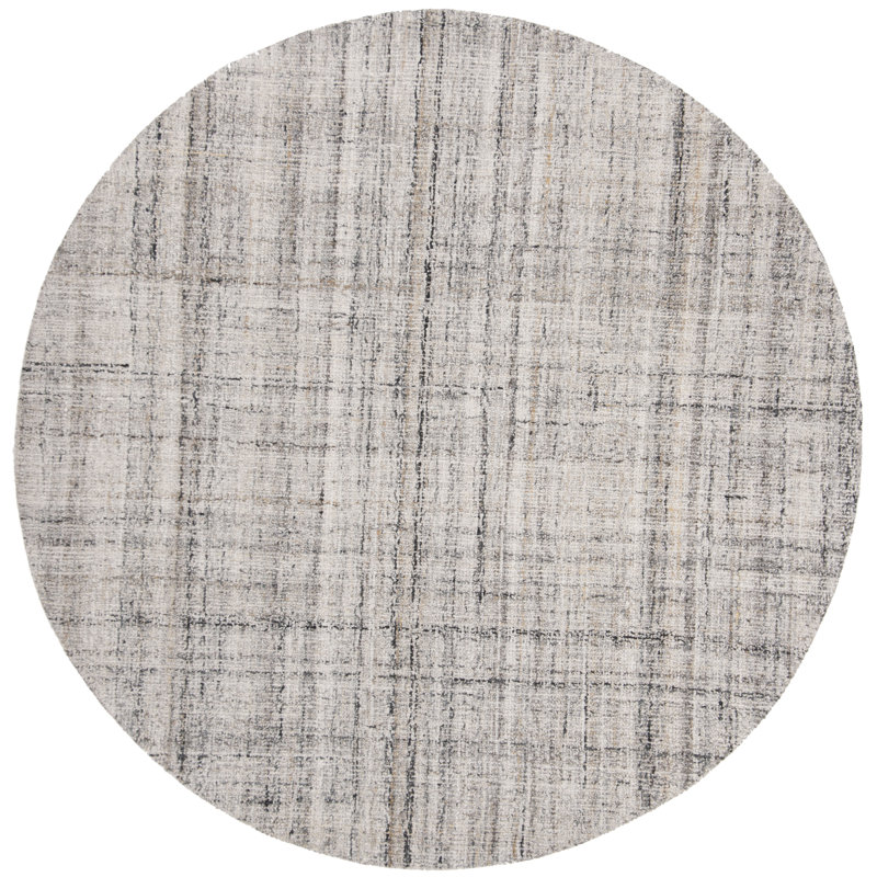 Tapis performance touffeté à la main Coopersburg, Rond 4 pi