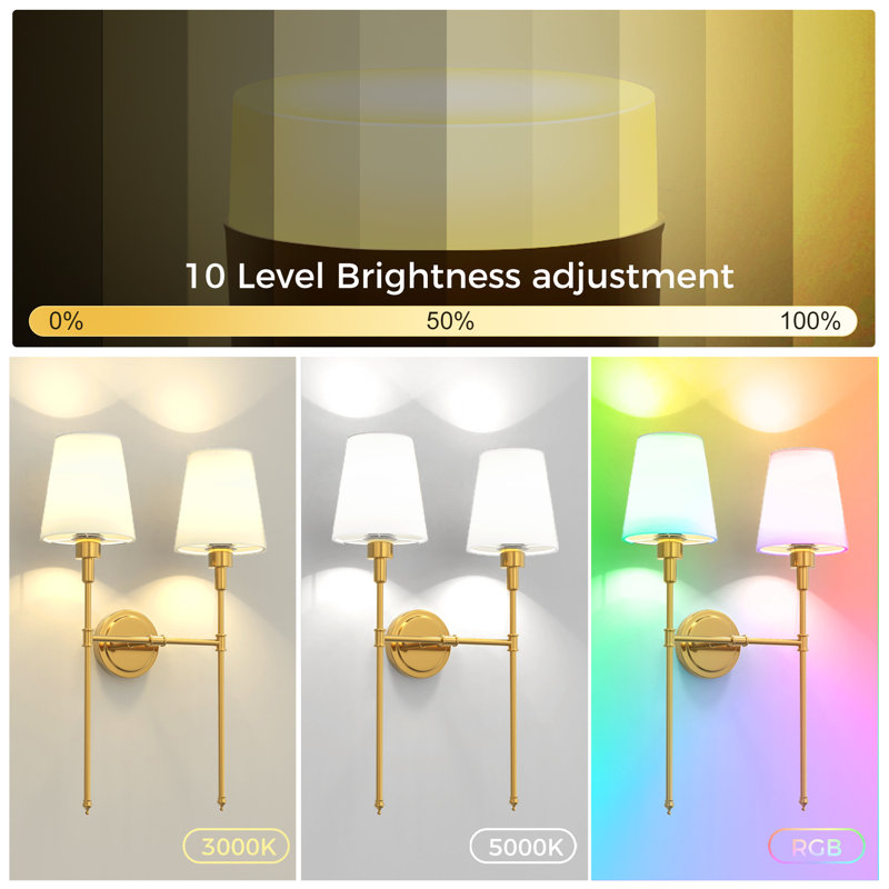 Argill 2 - Light Sconce, Battery Operated