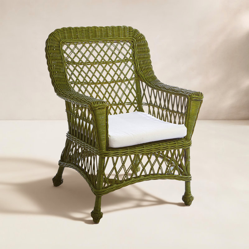Outdoor Lounge Chair, Green