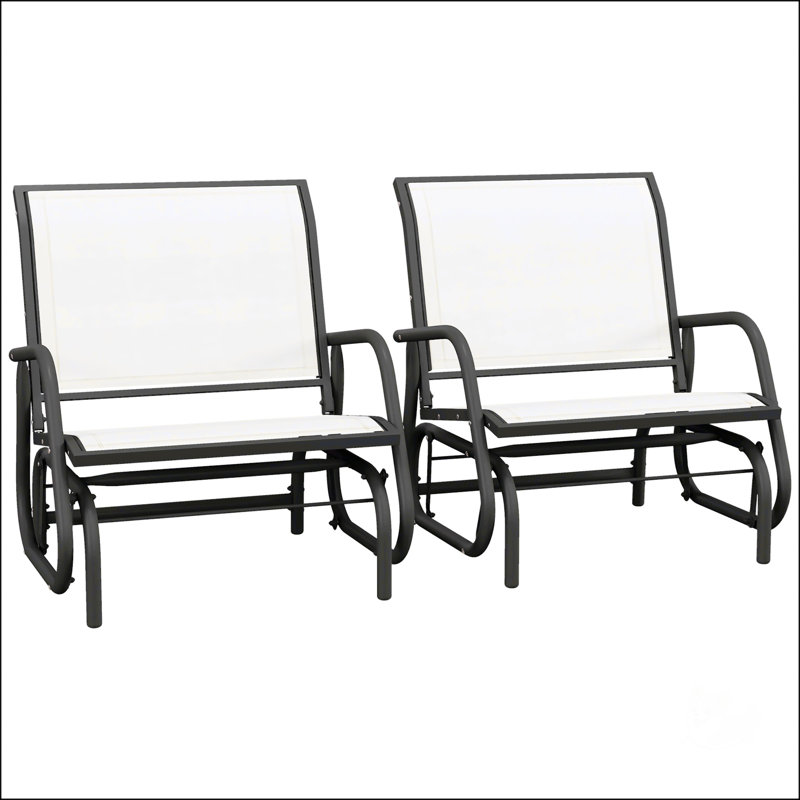 Ensemble de 2 vérandas portiques, Blanc crème