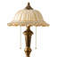 Lampe sur pied rétro en laiton brossé