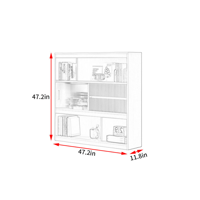 Callum, (2 tablettes) H 47,2 po x l 47,2 po x P 11,8 po