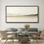 «Minimal Desert Horizon», impression sur toile encadrée - décor abstrait doux neutre-115271187-115271186