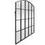 Arch Metal window panel Mirror