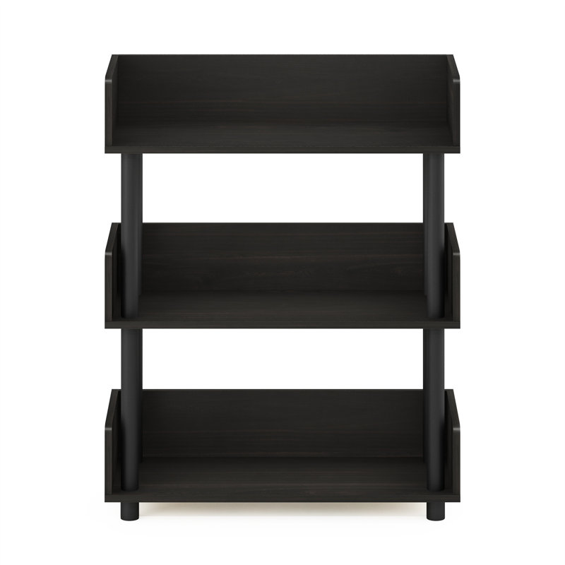 Brunot 59.9cm W Plastic Shelving Unit, Espresso