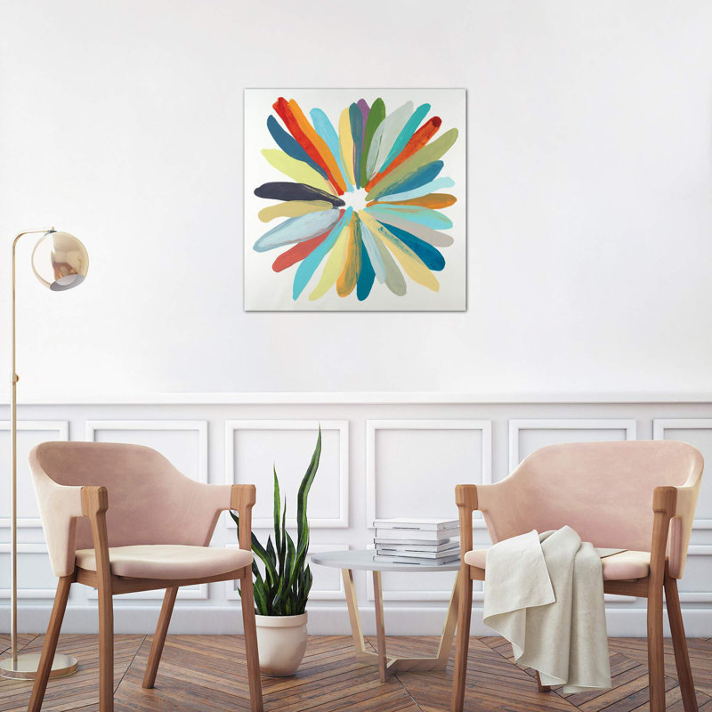 Flow Free - Wrapped Canvas Painting, 93.98 cm H x 93.98 cm W x 1.91 cm D