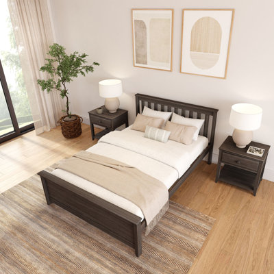  Rosenthal Solid Wood Slat Bed
