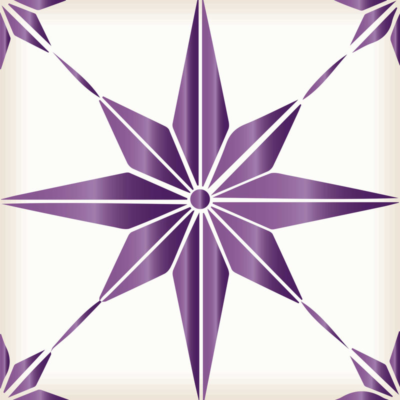 P 12 po x L 12 po, Mauve