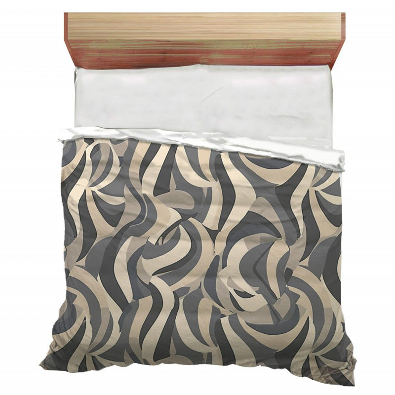 Plain Weave Muslin Microfiber / Polyester Comforter, Twin Comforter