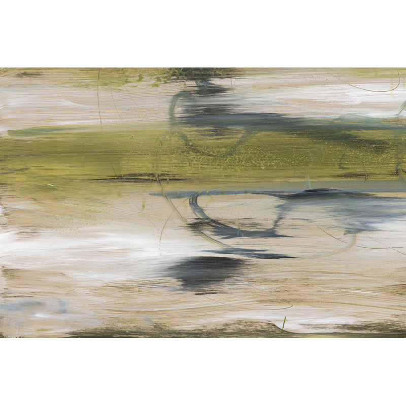 Aquatic Reflections II by Joyce Combs - Wrapped Canvas Painting, 20cm H x 30cm W