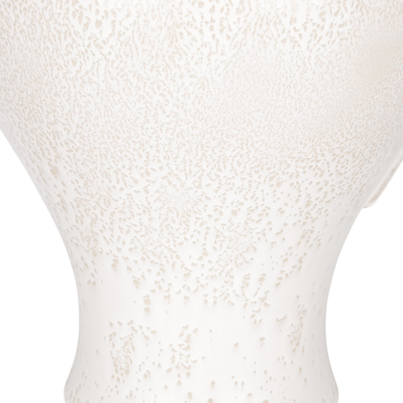Vase de table en céramique Minimalist, Hauteur totale - 21 po