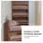 31.50" Brown Solid wood Pine Shoe Storage