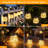 Solar Crackle Glass Lanterns, 40 LED Warm White Hanging Lights, IP65 Waterproof Dusk-to-Dawn Outdoor Christmas Decor for Garden, Patio & Porch