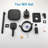 9" Wall Mounted Complete Shower System With 3 Spray Handheld Shower