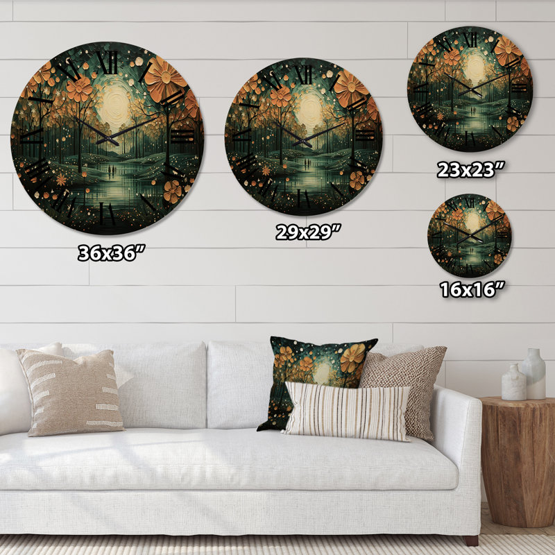 Horloge murale Waneta, Moyenne