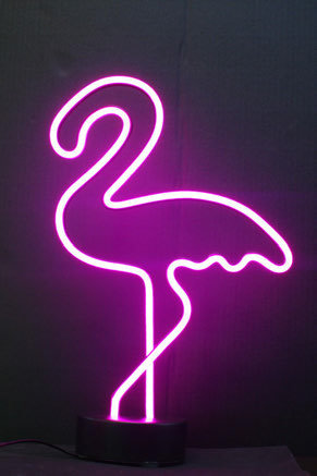 Lampe néon Flamingo