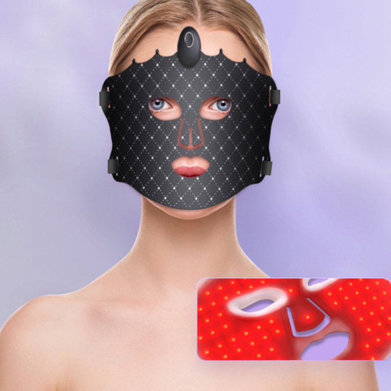 7 Color Red Light Therapy Mask, Led Face Mask Light Therapy, Silicone Face Mask Skin Care