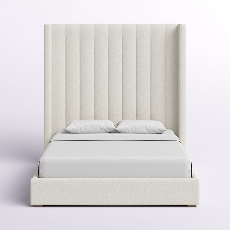 Esparto Upholstered Wingback Bed