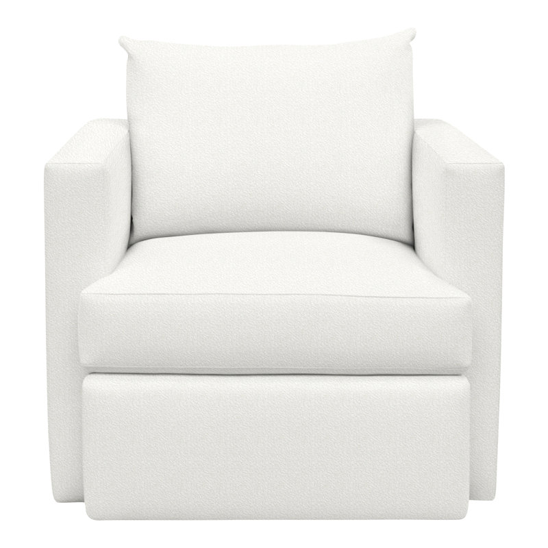 Emory Swivel Armchair, Kempsey Sheepskin