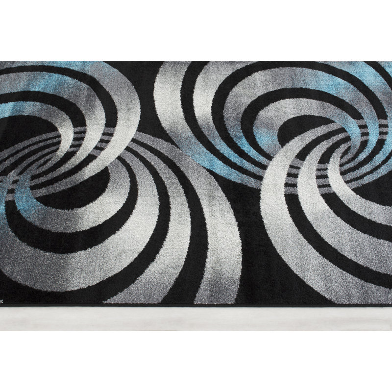 Hartlepool Abstract Indoor Rug, Rectangle 5' x 7'
