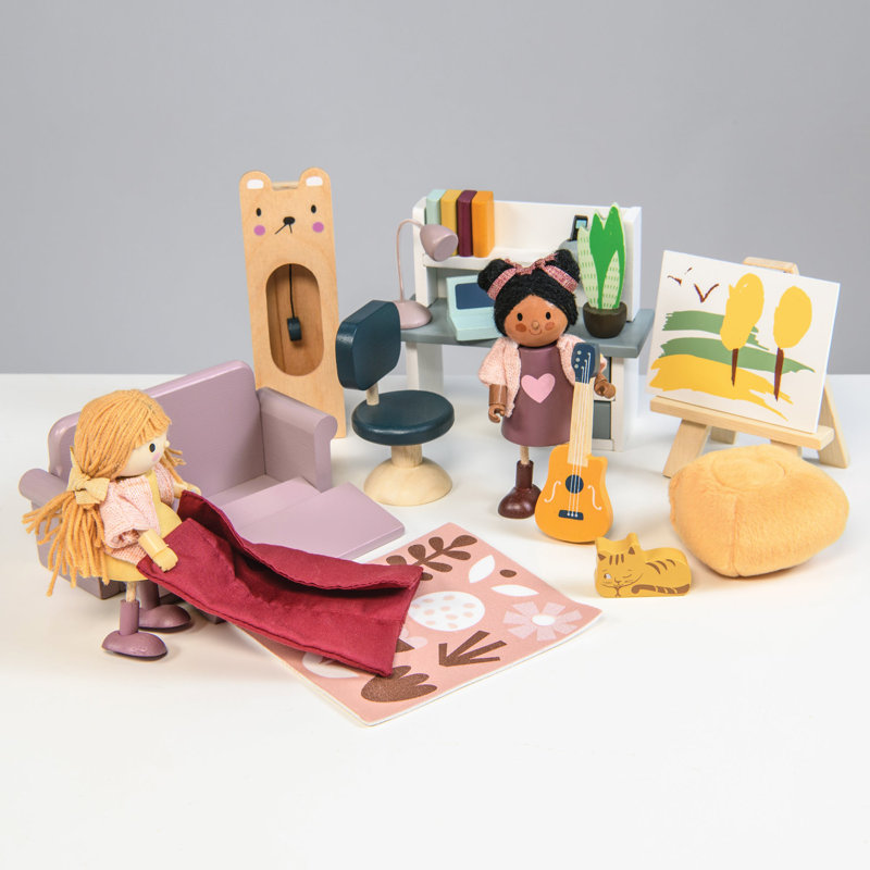 Study Dollhouses Furniture Accessories
