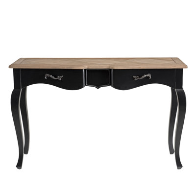 Acoff 125cm Solid Wood Top Console Table