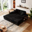 Canapé de style moderne pour intérieur, canapé convertible avec tissu en velours côtelé, canapé-lit moelleux et moderne pour un confort de salon surdimensionné