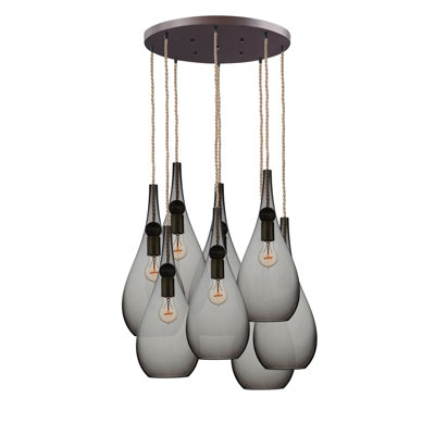 Earth 8 - Light Dimmable Chandelier